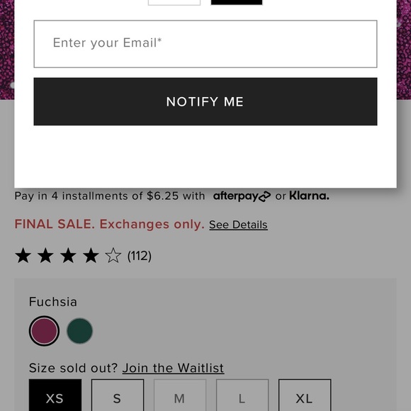 Lulu’s Hilaria Fuchsia Sequin Bodycon Mini Dress size Large - Picture 13 of 13